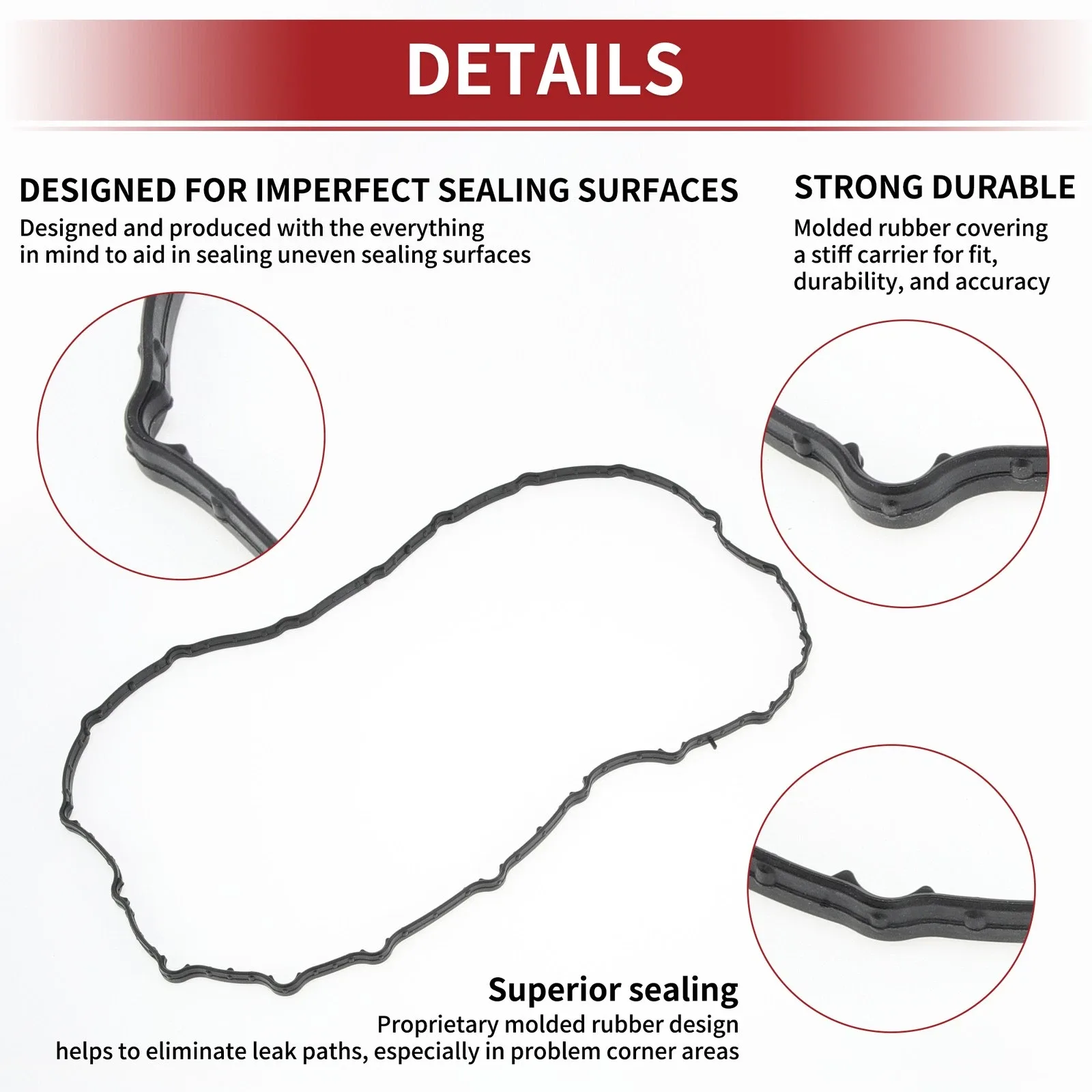 No.452833B010 Car Oil Pan Gasket for Kia Optima 2011-2020 for Kia Sportage 11-22 image 4
