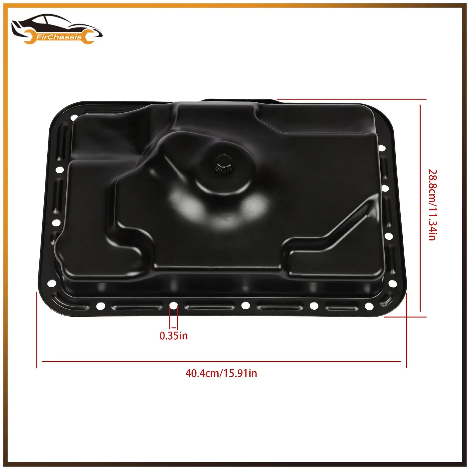 For Mercury Mountaineer 1998-2001 4WD/AWD Transmission Oil Pan F69Z7A194BA image 3