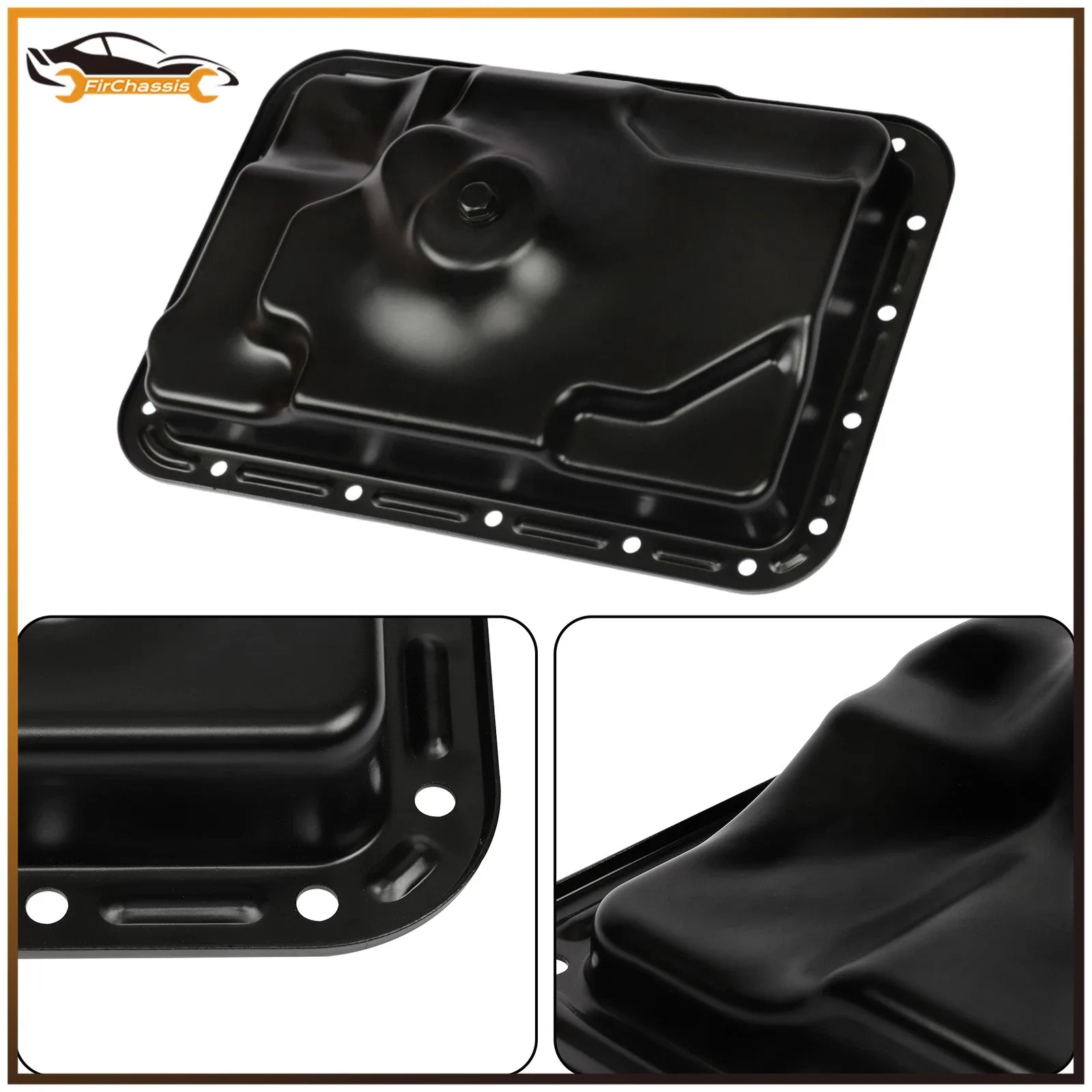 For Mercury Mountaineer 1998-2001 4WD/AWD Transmission Oil Pan F69Z7A194BA image 4