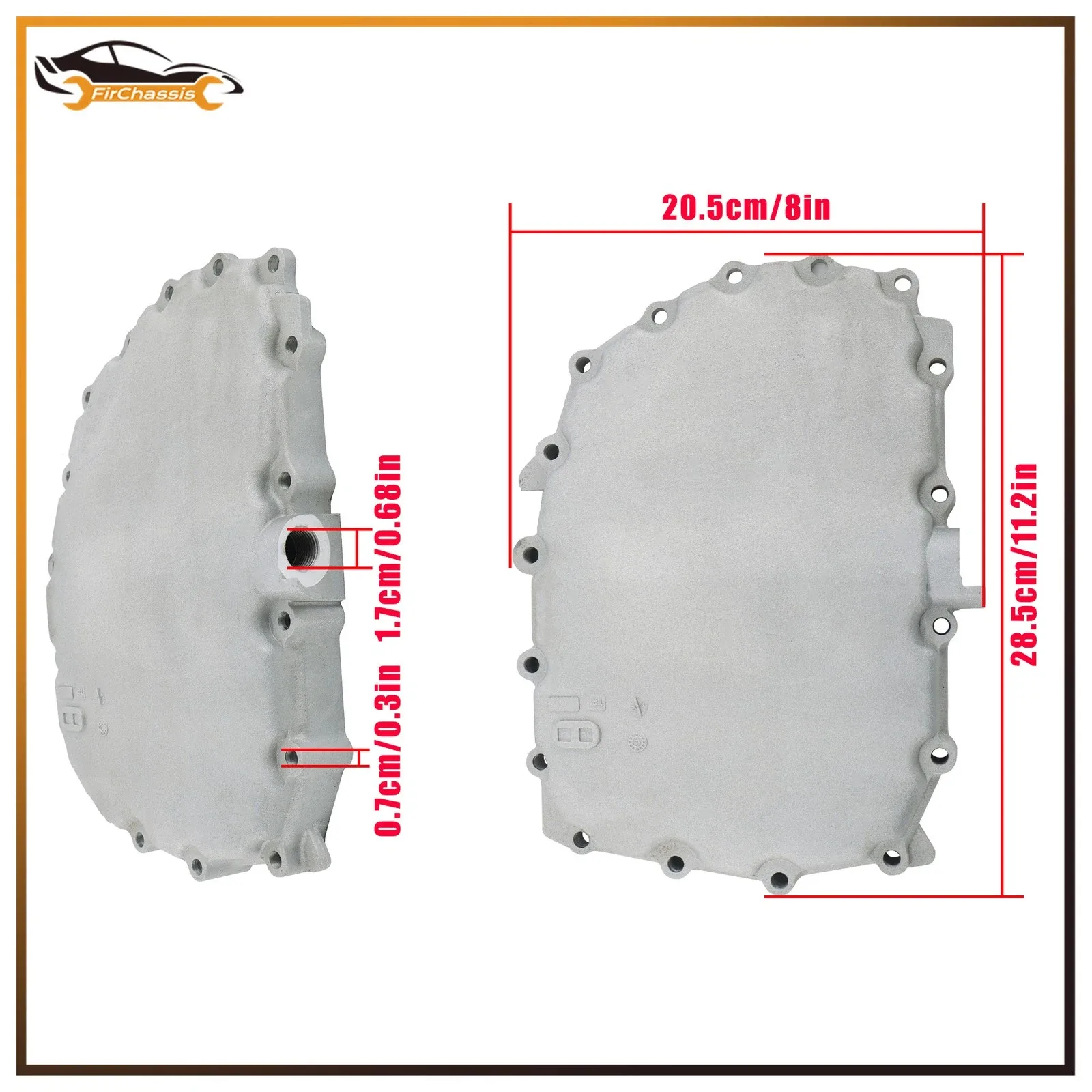 For Honda Civic CVT 2014-2020 L4 1.5L 1.8L 2.0L Transmission Oil Pan Sump image 2