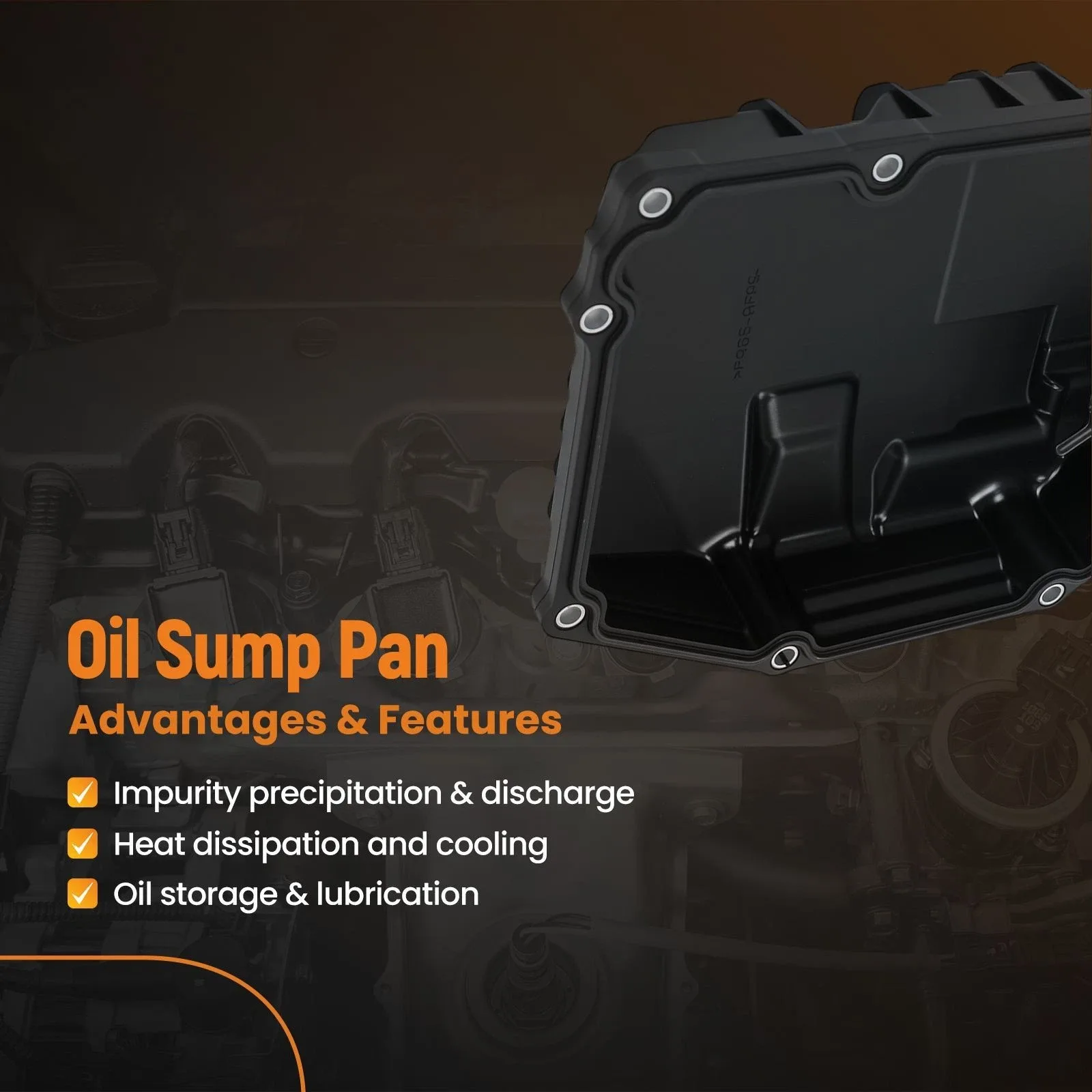 Automatic Transmission Fluid Oil Pan for BMW 228i 2020-2023 24118699901 image 3