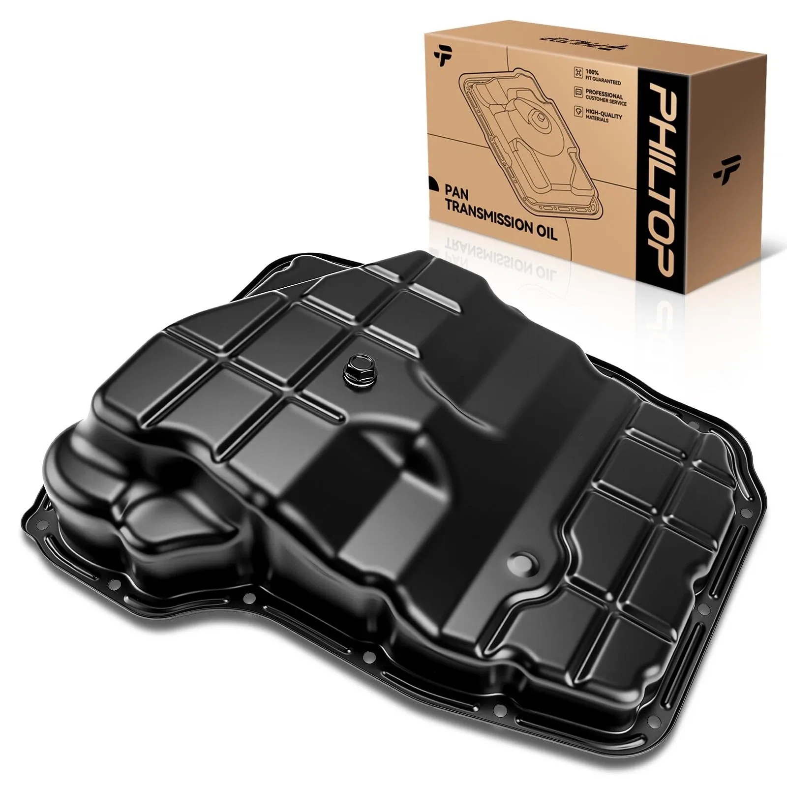 PHILTOP Transmission Oil Pan 4853TOP030ZUS0607 — Compatible with Grand Cherokee (265-870 Transmission)