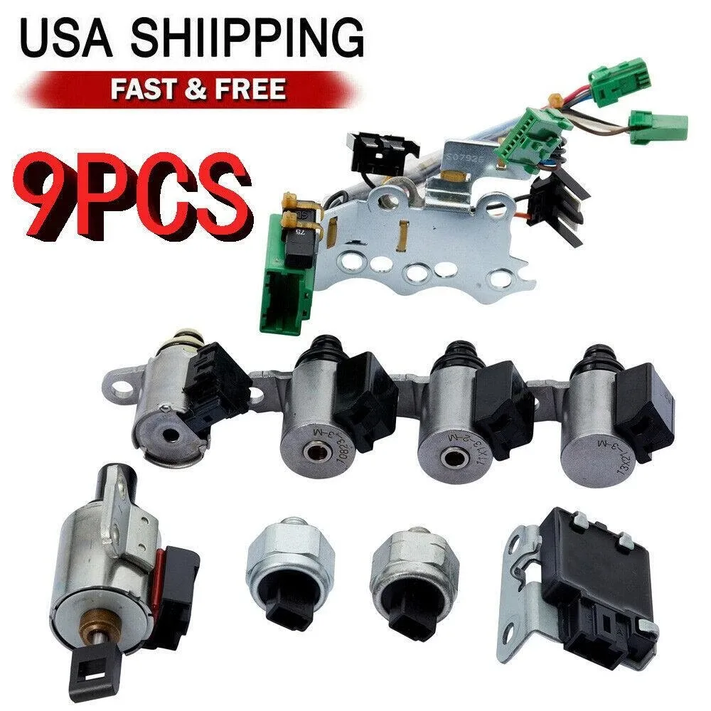 JF011E CVT Valve Body Solenoids Set for Nissan Altima Rogue Sentra