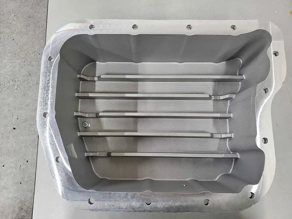 MOPAR 47RE / 47RH Automatic Transmission 4" Aluminum Deep Oil Pan Kit image 3