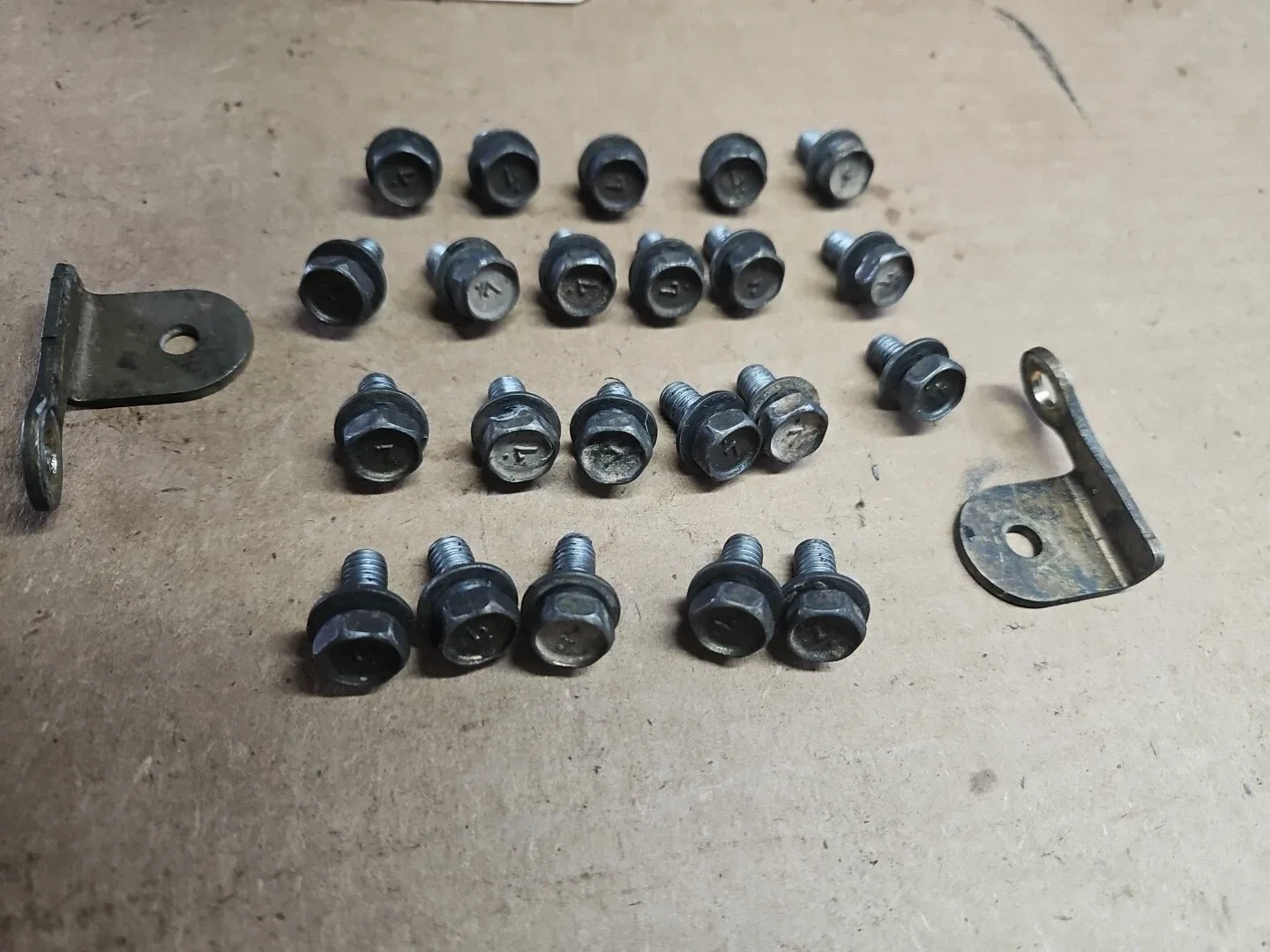 1989-2009 Nissan/Infiniti Automatic Transmission Oil Pan Bolt Kit 31377-41X06 image 4