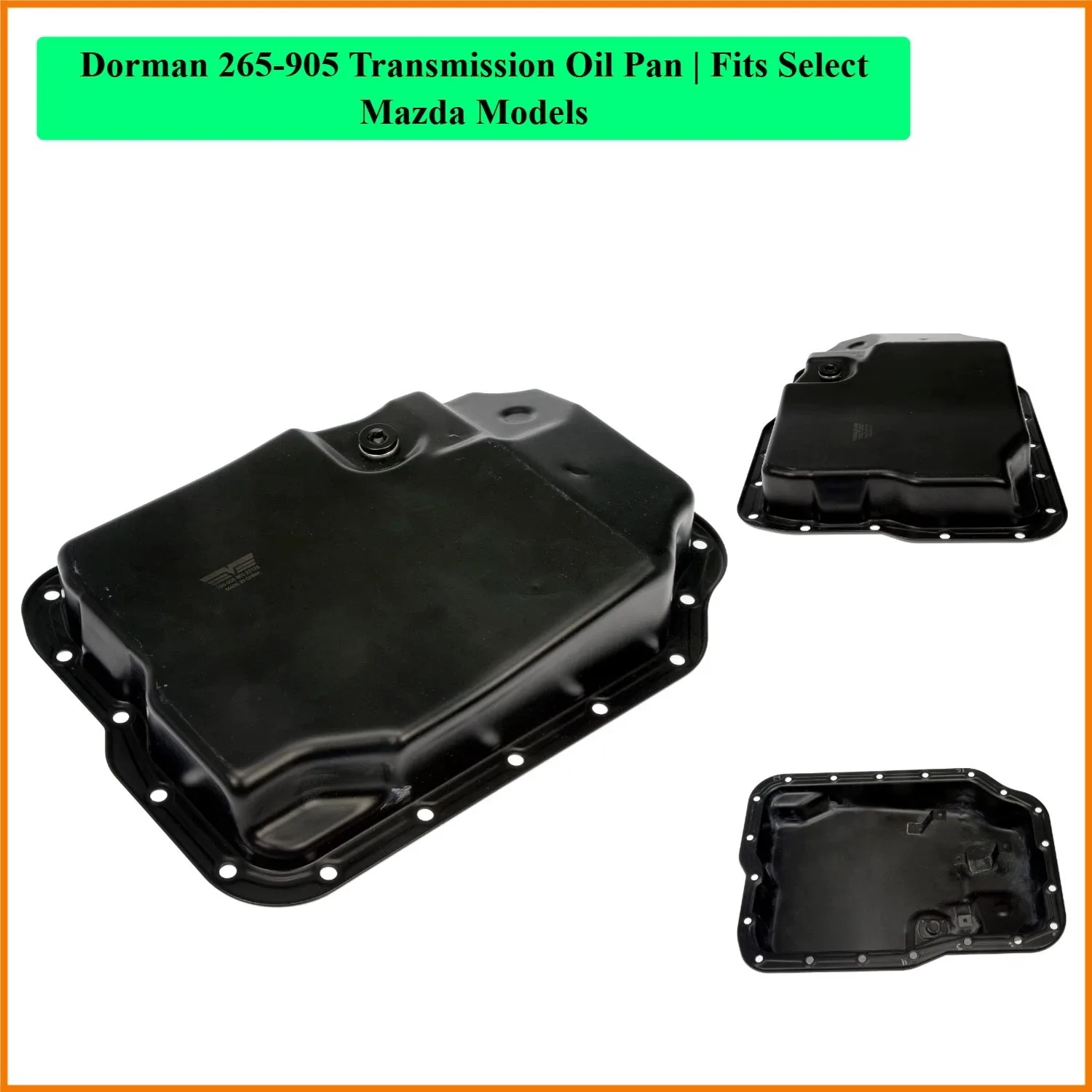 Transmission Oil Pan — Fits Select Mazda Models