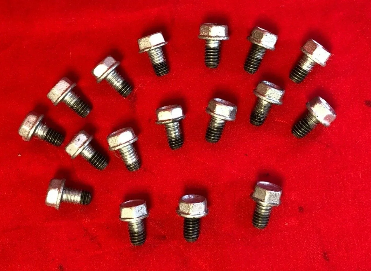 FORD C-6 AUTOMATIC TRANSMISSION  OIL PAN BOLT SET 17 TRUCK 4X4 2WD image 2