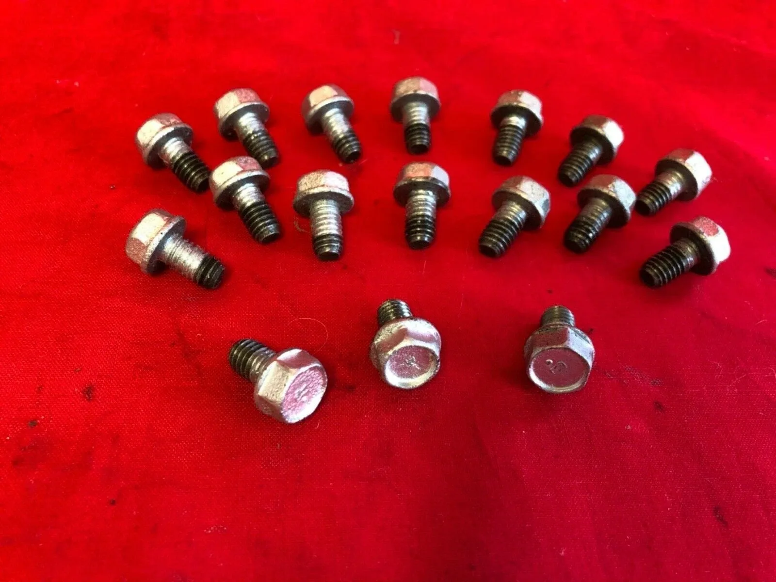 FORD C-6 AUTOMATIC TRANSMISSION  OIL PAN BOLT SET 17 TRUCK 4X4 2WD image 3