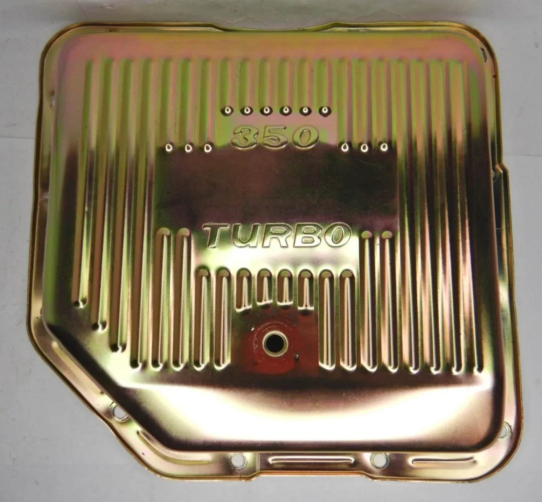 (NO DRAIN PLUG) 9756ZMRG Transmission Oil Pan Zinc fits Buick Chevrolet image 2