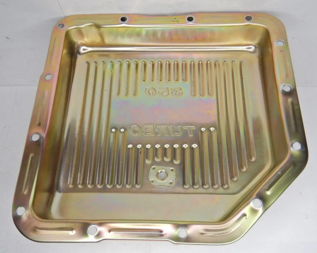 (NO DRAIN PLUG) 9756ZMRG Transmission Oil Pan Zinc fits Buick Chevrolet image 3