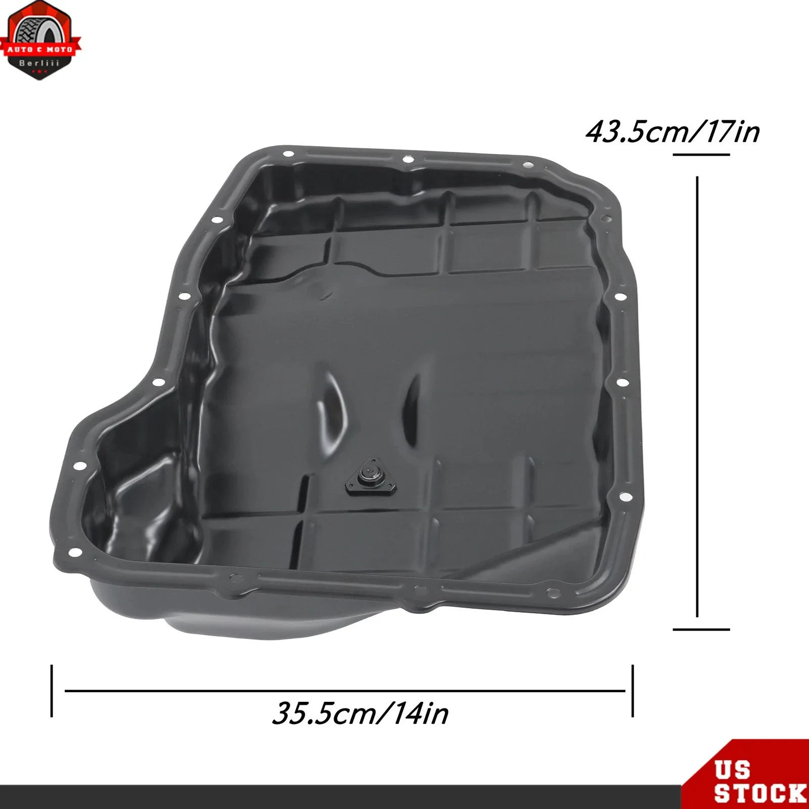 2010-2018 Dodge / Jeep / Ram Transmission Oil Pan BER665850 image 4