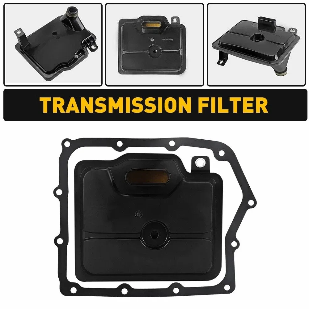 2008-2016 Dodge Chrysler Ram Transmission Filter Kit w/ Oil Pan & Gasket - 68018555AA