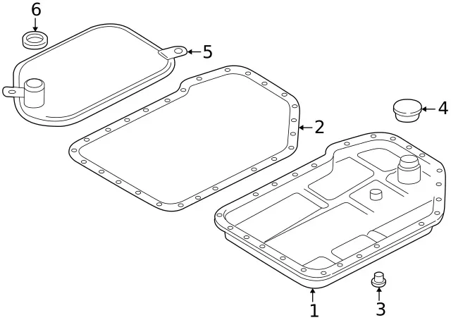 Genuine Audi Transmission Oil Pan Magnet 01V-321-432 image 4