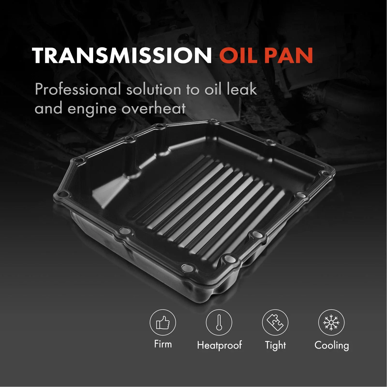 2007-2011 Audi Transmission Oil Pan w/ Gasket 09L321371A image 2
