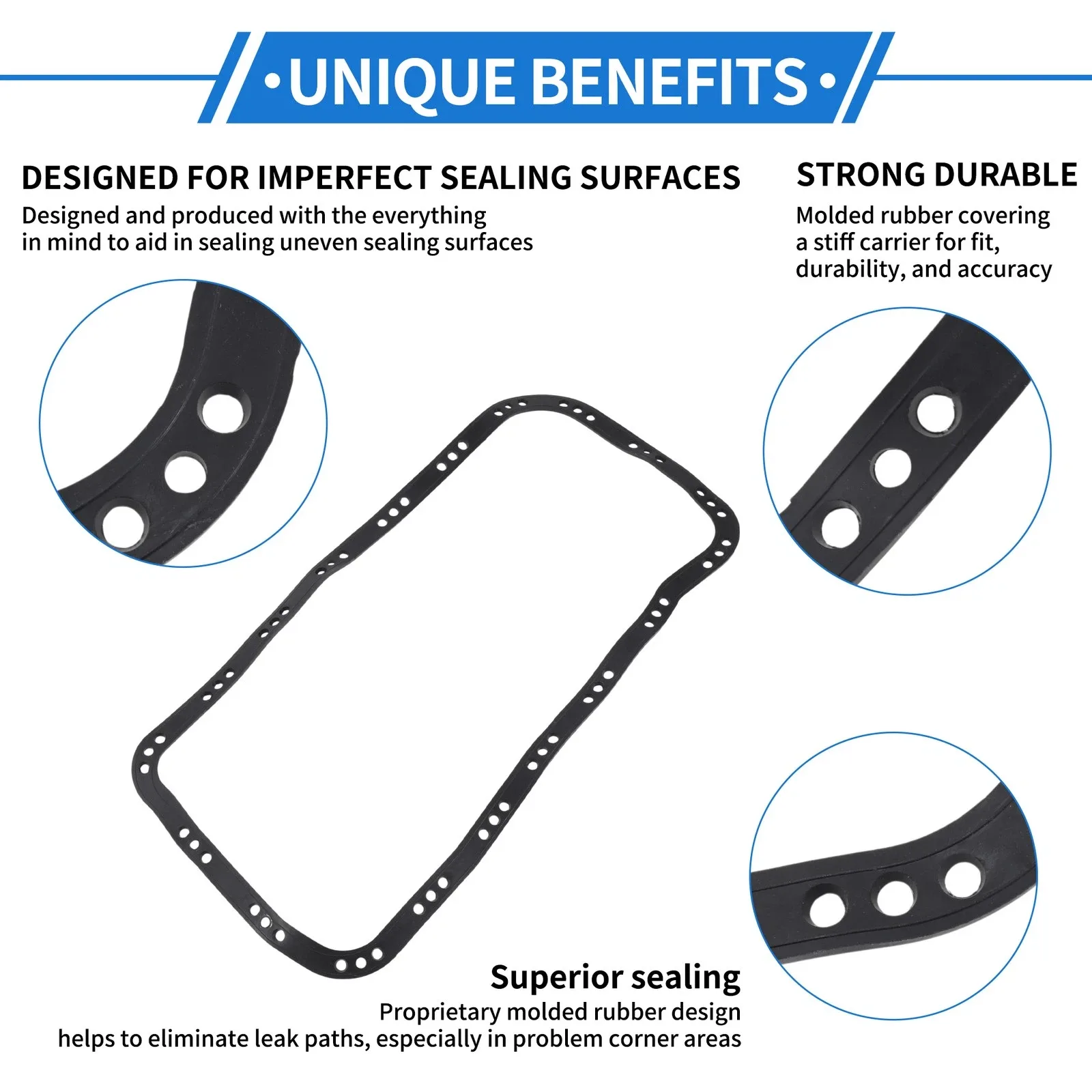 No.11251P30004 Car Oil Pan Gasket for Honda CR-V 1997-2001 for Honda Civic image 4
