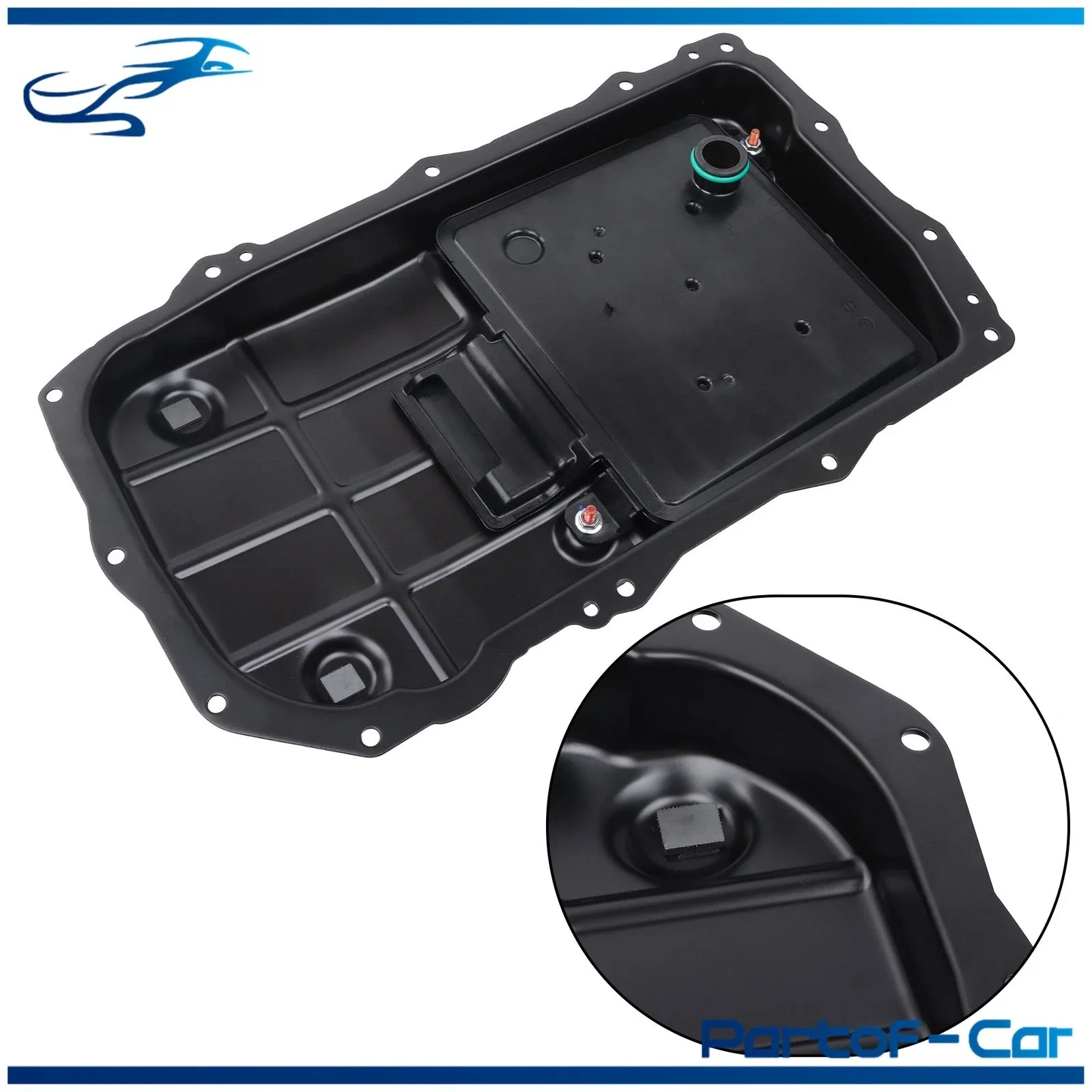 Transmission Oil Pan 68544457AA For Jeep Wrangler 2.0L 3.6L 2018-2021 2022 2023 image 2