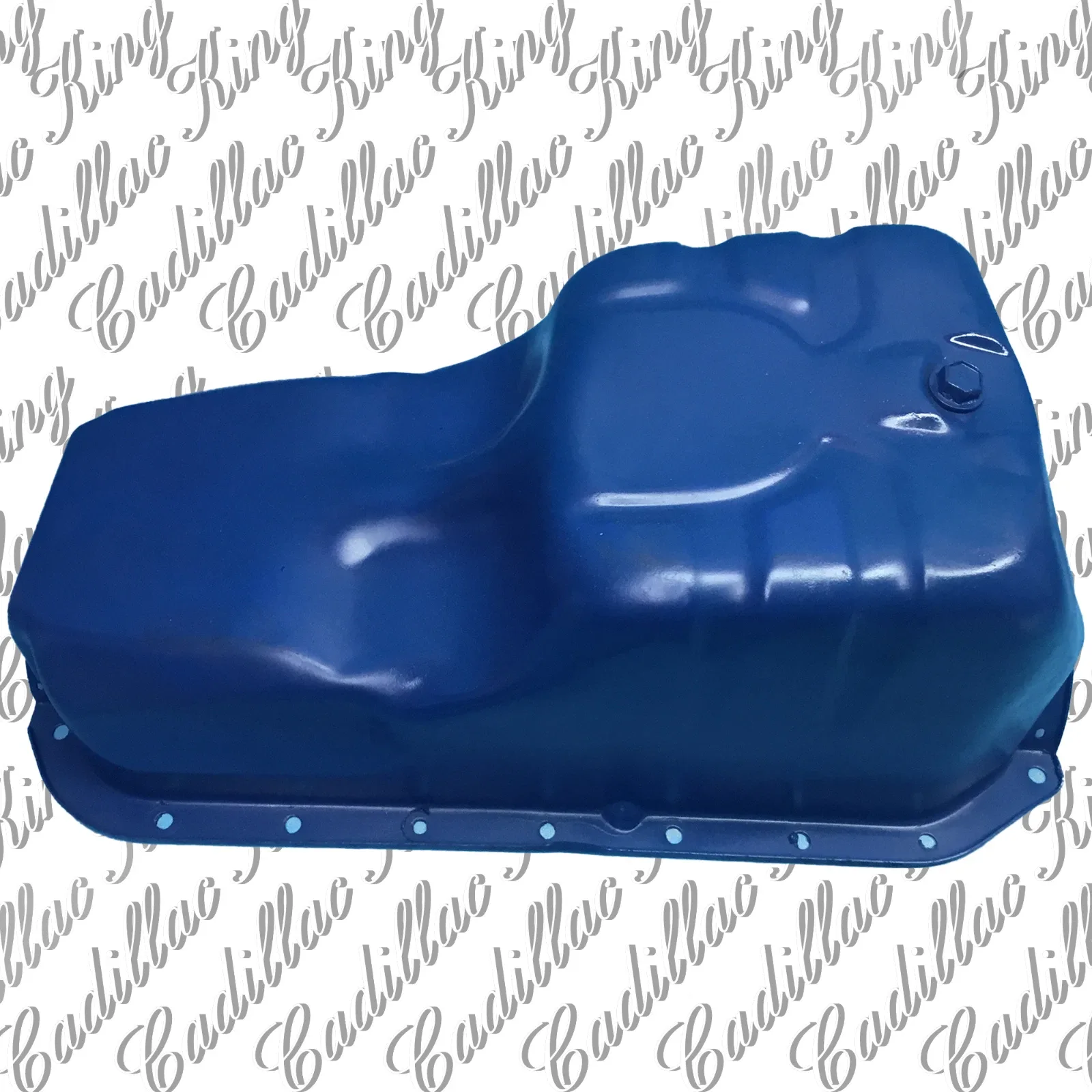 59 - 60 Cadillac De Ville Engine Oil Pan 390 CI ORIGINAL USED, PAINTED