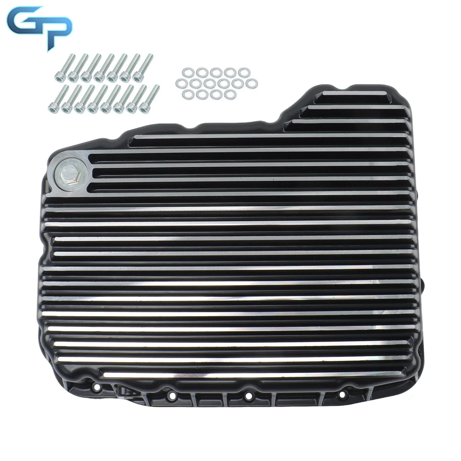 2007-2021 Dodge Ram 68RFE Brushed Transmission Pan GRE285205 image 2