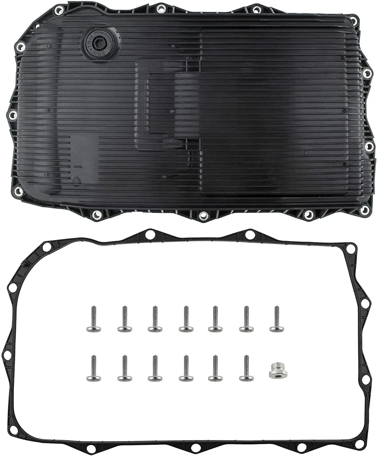 2009-2017 BMW Automatic Transmission Oil Pan & Filter - 24117624192 image 2