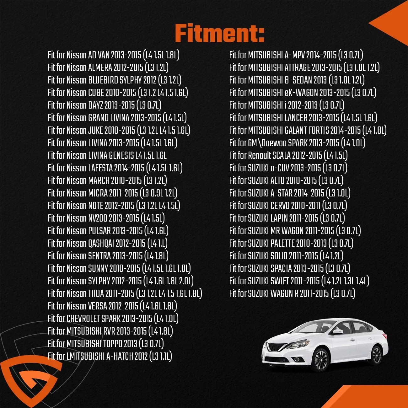 2013-2019 Nissan Sentra / Versa CVT Valve Body RE0F11A JF015E (31705-X427D / X428B) image 2