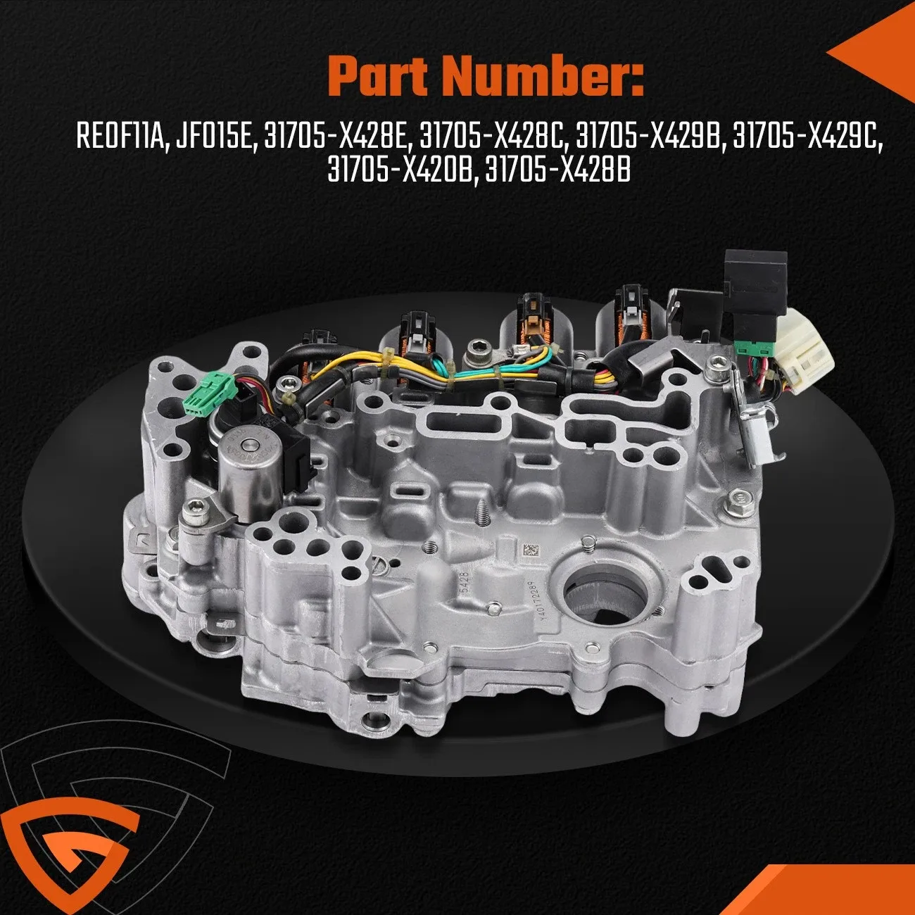 2013-2019 Nissan Sentra / Versa CVT Valve Body RE0F11A JF015E (31705-X427D / X428B) image 3