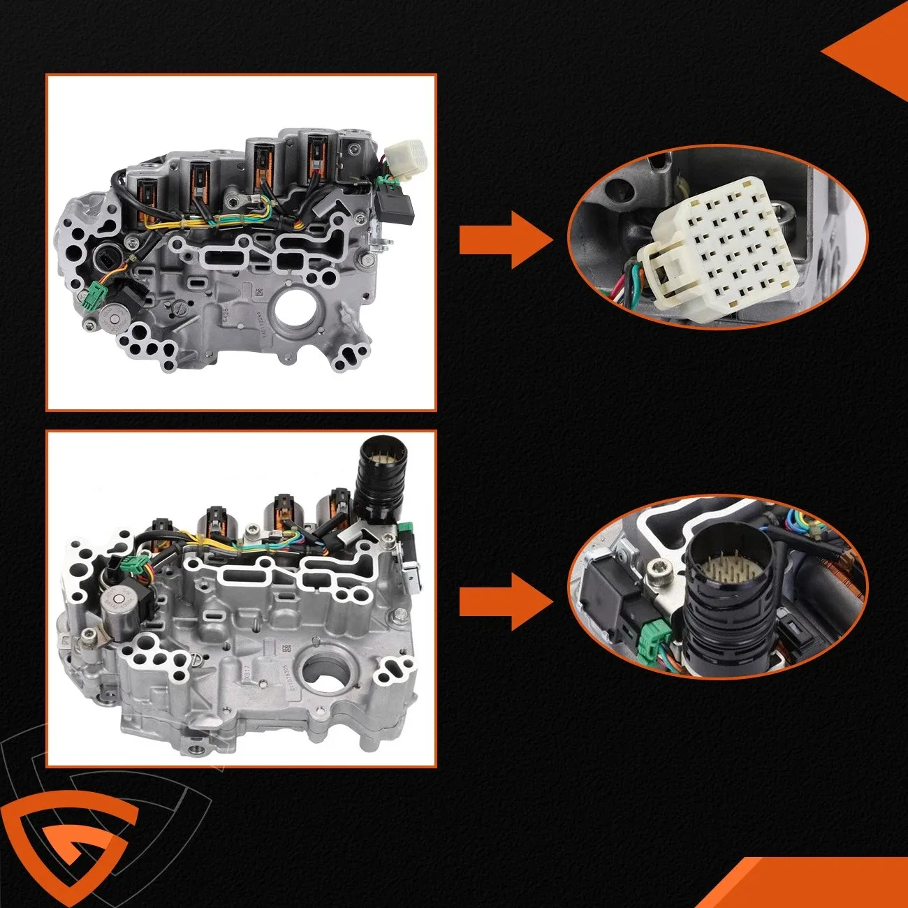 2013-2019 Nissan Sentra / Versa CVT Valve Body RE0F11A JF015E (31705-X427D / X428B) image 4