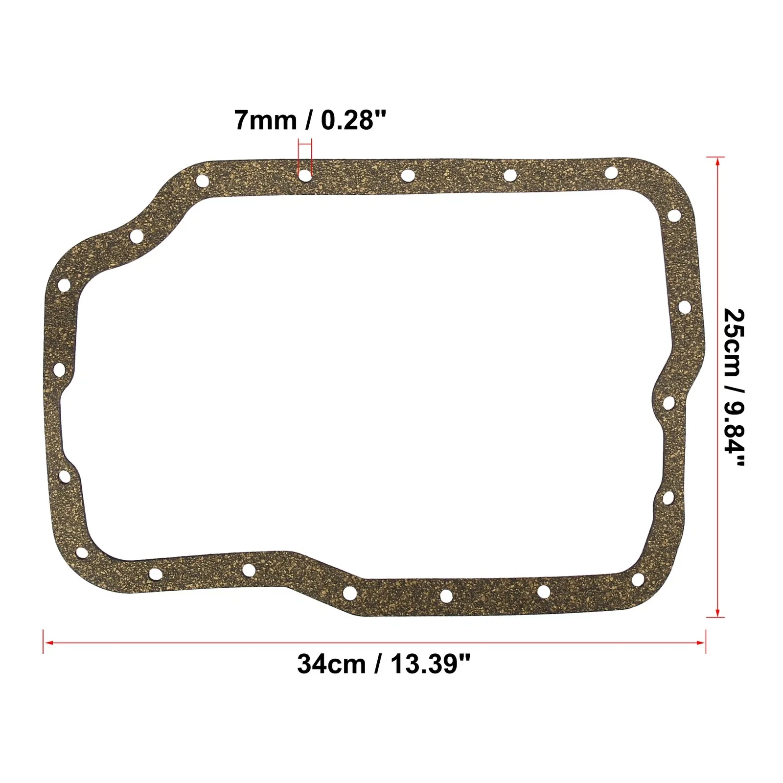 Pack(1) Car Transmission Filter Oil Pan Gasket FNC121500A for Mazda 3 2006-2019 image 3