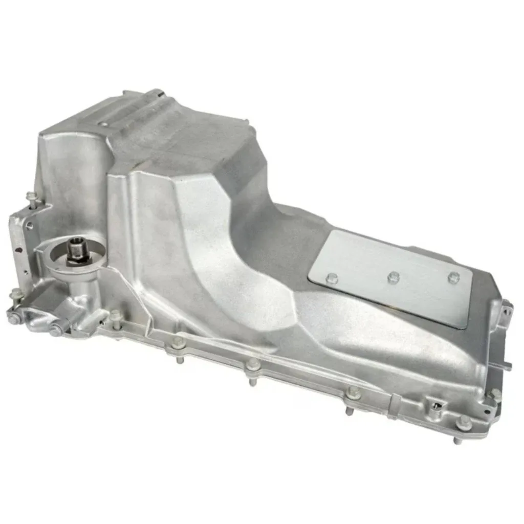 For Chevy Suburban 2500 2007 Engine Oil Pan | Aluminum | Natural | 12609074 image 2