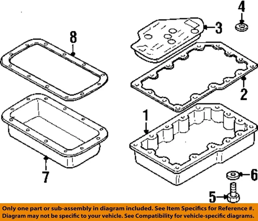ISUZU OEM 92-97 Trooper 3.2L-V6 Transmission-Oil Pan Magnet 8960139380