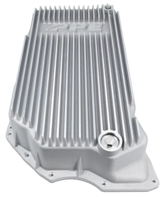 PPE Deep Capacity Raw Aluminum Transmission & Oil Pan For 20-24 GM 6.6L Duramax image 2