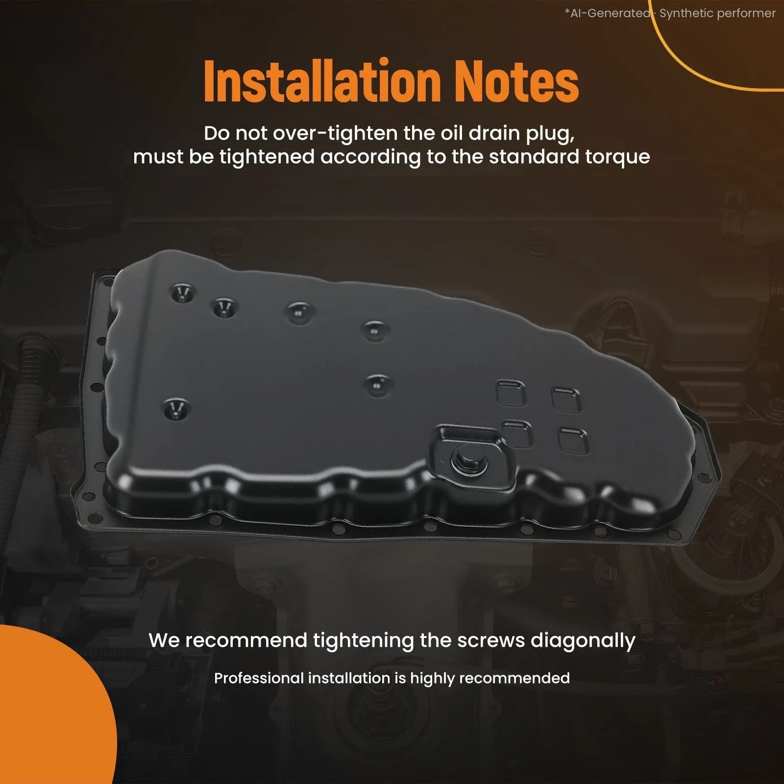 Transmission Oil Pan for Nissan Juke FWD Rogue Sport 31390X480C Direct Fit image 3
