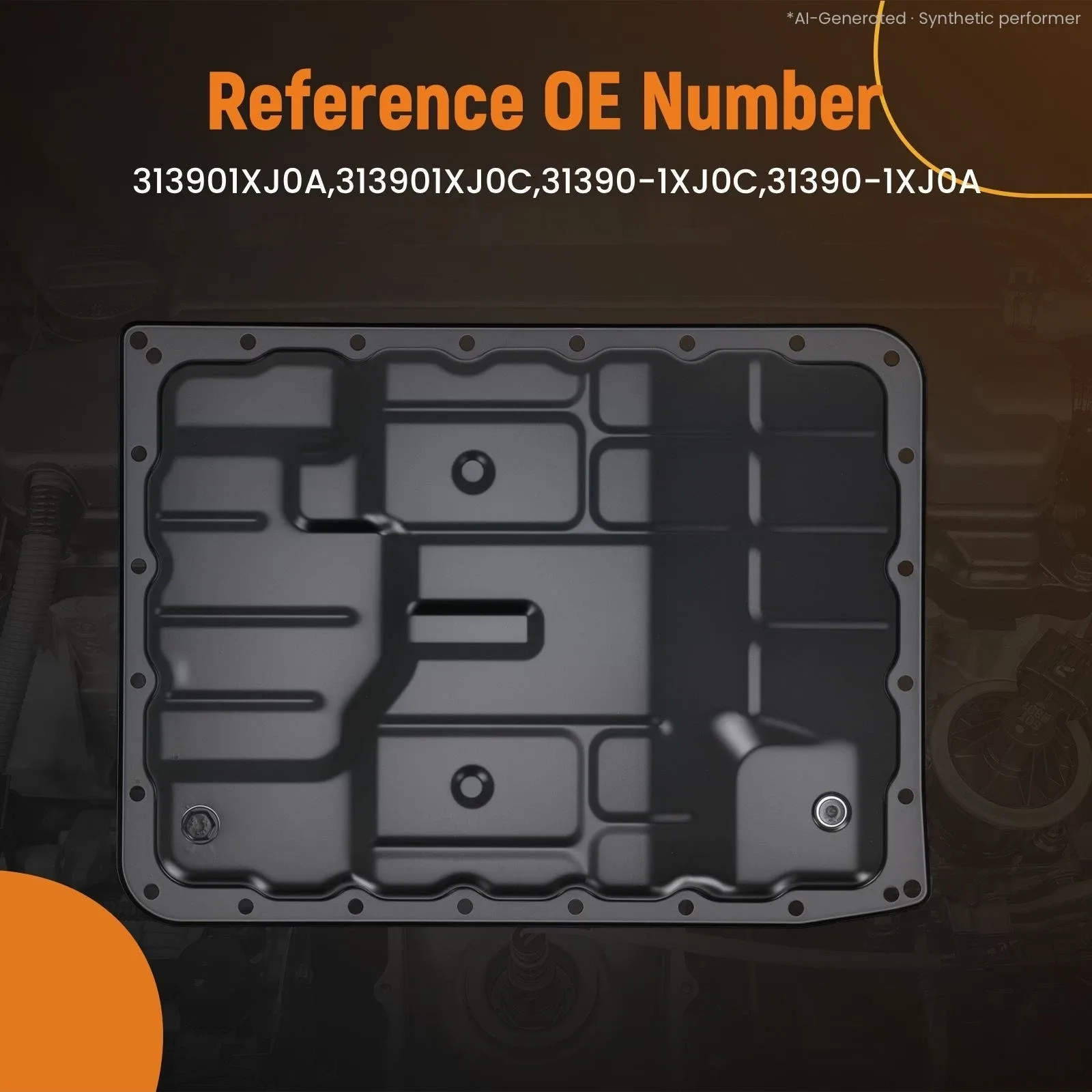 Transmission Oil Pan (Oil Pan) for Nissan & Infiniti - maXpeedingrods Q891BJ image 4