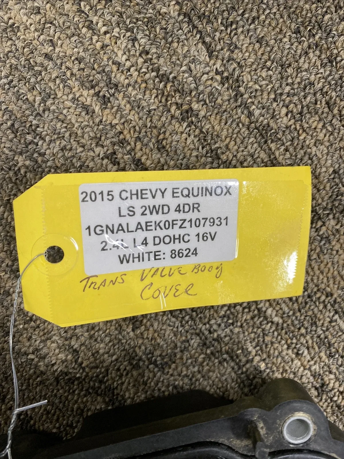 2015-2017 Chevrolet Equinox Transmission Valve Body Cover image 2