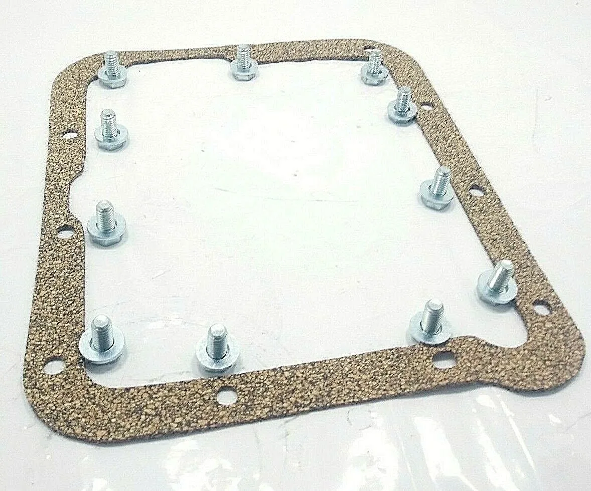 . Ford c4 c-4 c5 c-5 Transmission Oil Pan Gasket AND New PAN BOLTS