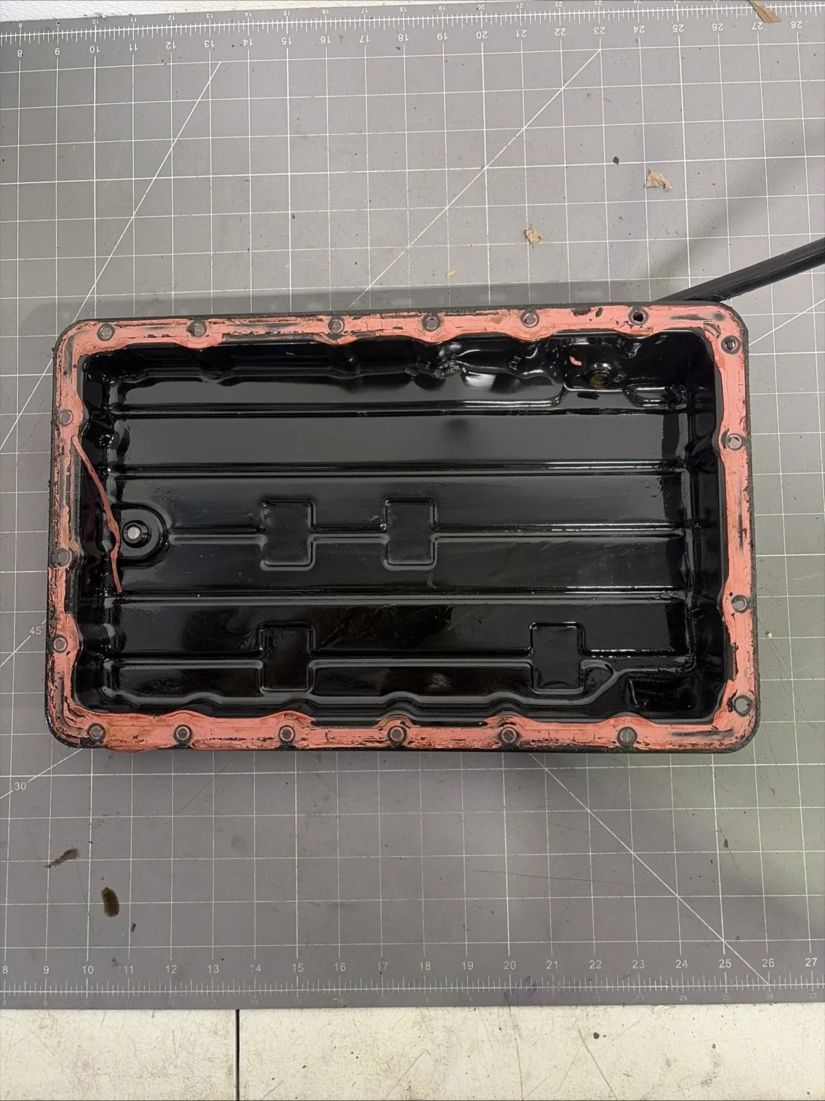 *Dipstick Damage* 95-04 Toyota Tacoma 2.7L  Transmission Oil Pan OEM 3510630051 image 2