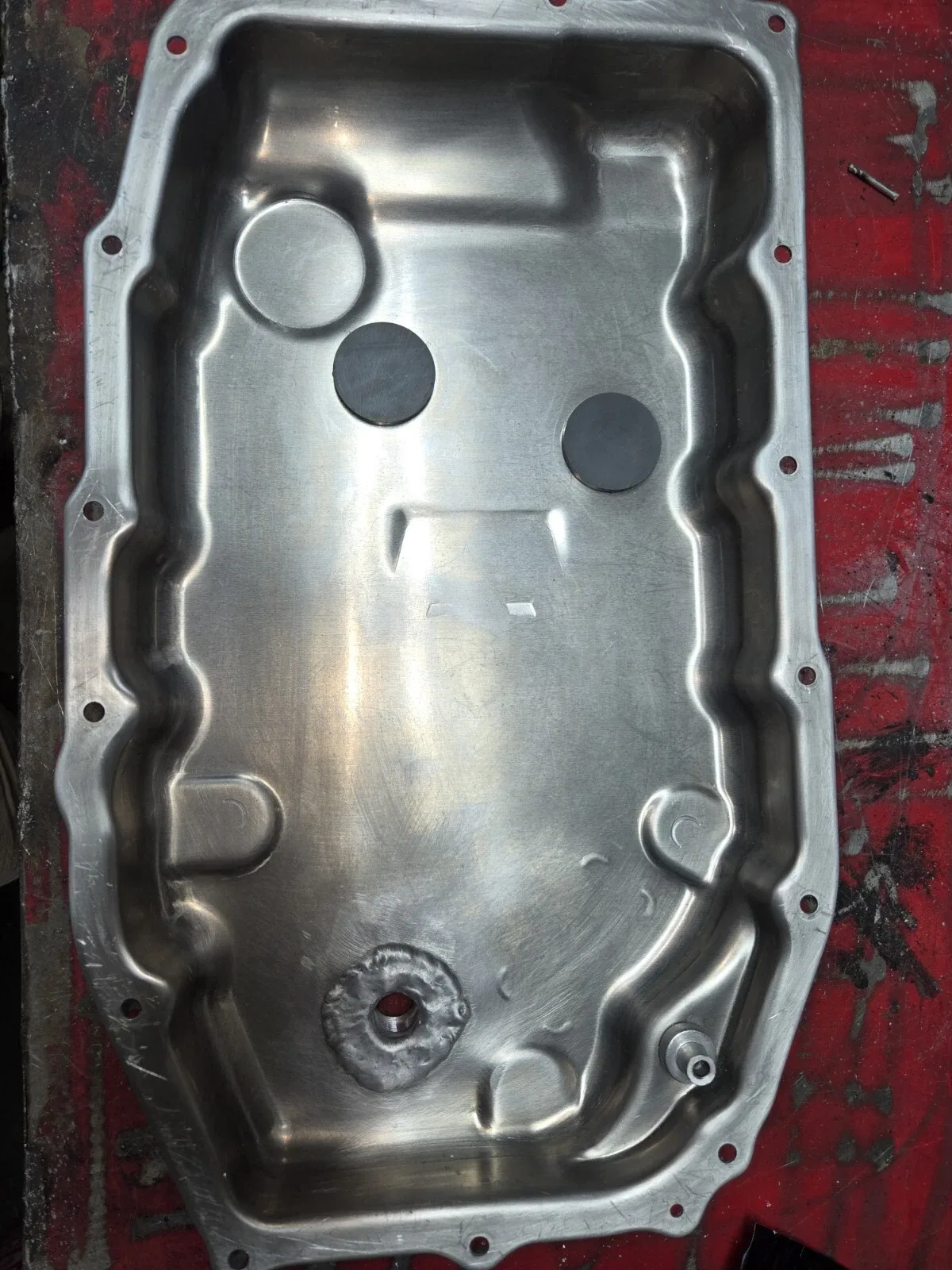 Chevrolet Aluminum 8L90e Transmission Pan MPN 24279518 image 3