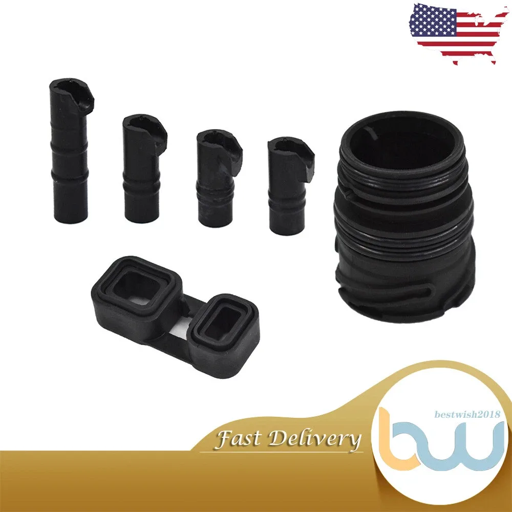 6pcs Valve Body to case Sleeve Seal Kit Mechatronic Kit For BMW 6HP19/6HP21