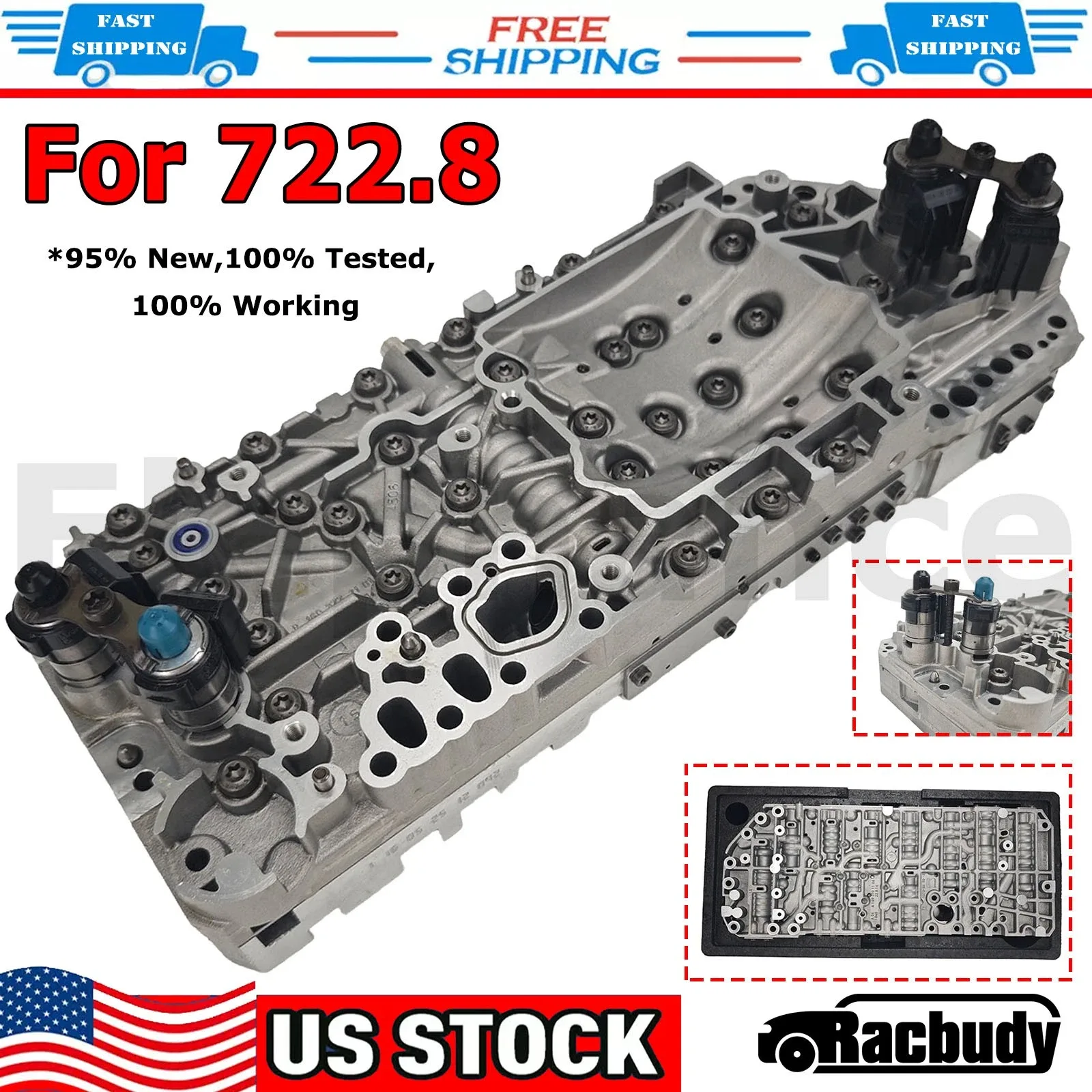 04-11 Mercedes-Benz W169 W245 Valve Body (A1693701106) - 722.8