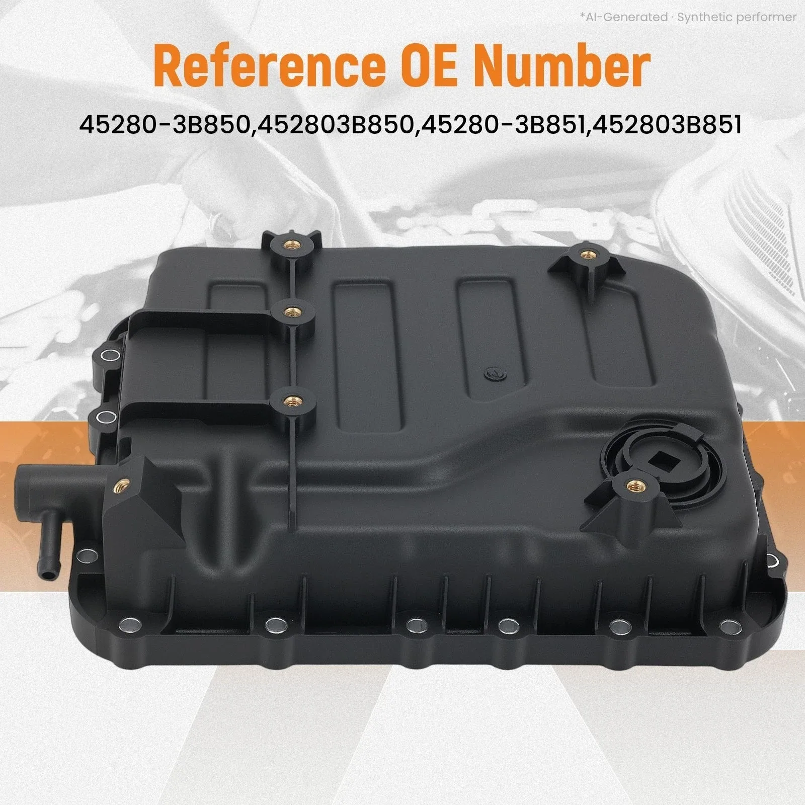 Oil Pan MPN 7NJM9O for Hyundai Santa Fe Sport (2013-2018), Sonata (2015-2017) & Kia Sorento (2014-2018) image 3