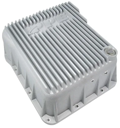 PPE Deep Raw Aluminum Transmission & Oil Pan Kit For 2001-2010 GM 6.6L Duramax image 2
