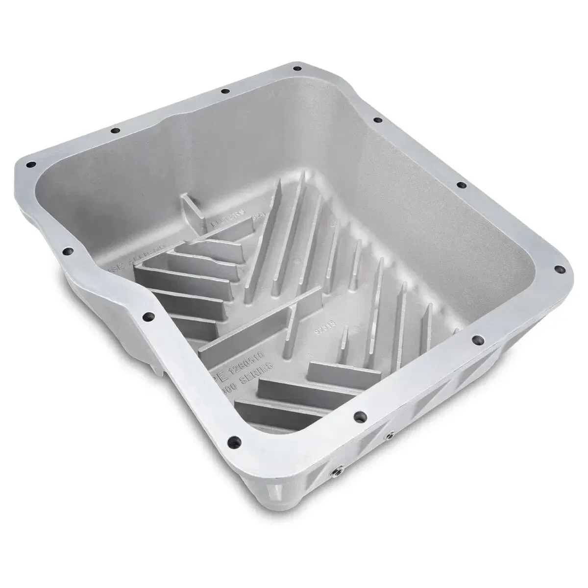 PPE Deep Raw Aluminum Transmission & Oil Pan Kit For 2001-2010 GM 6.6L Duramax image 3