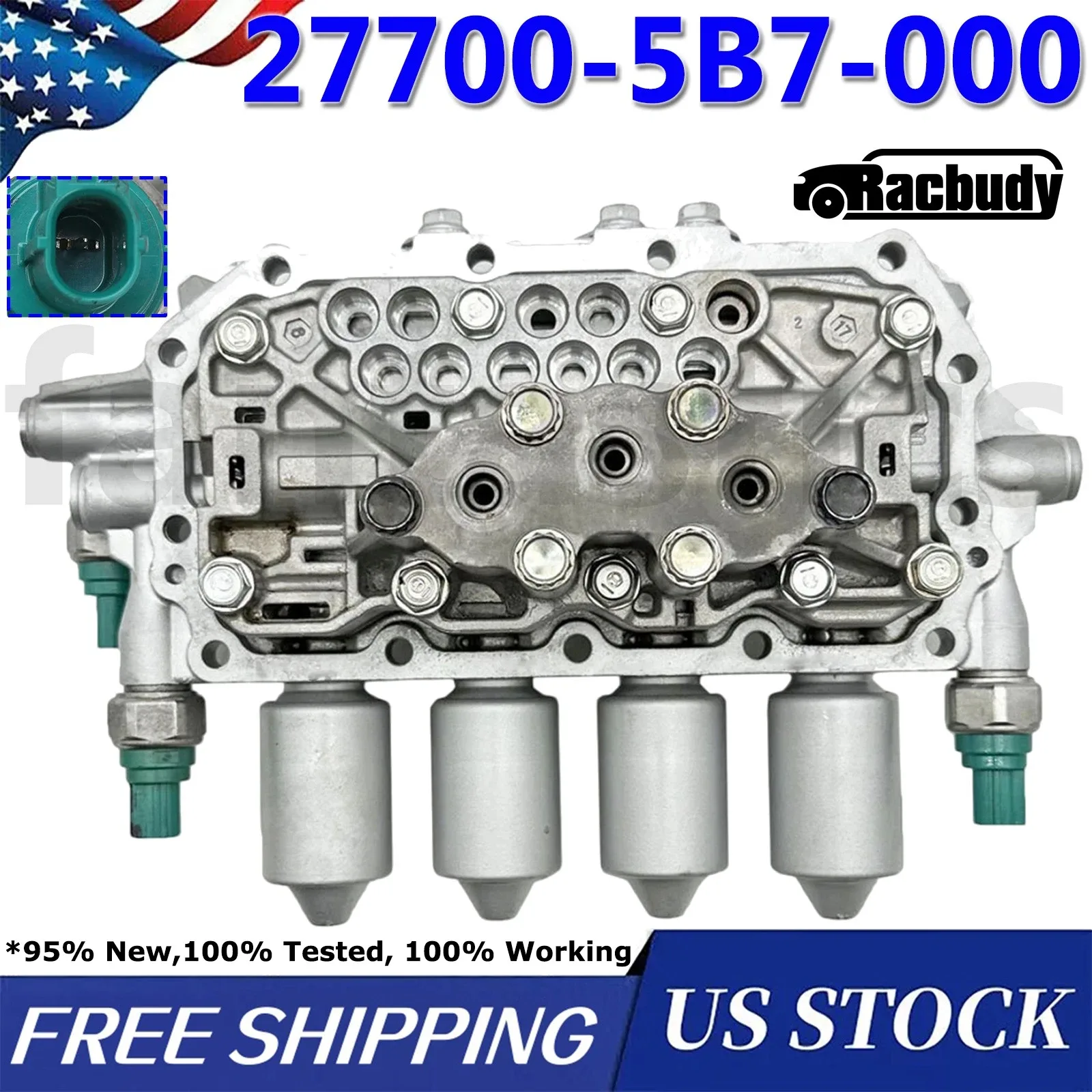 Valve Body Shift Solenoid for Honda Accord & Acura Models — 27700-5B7-000