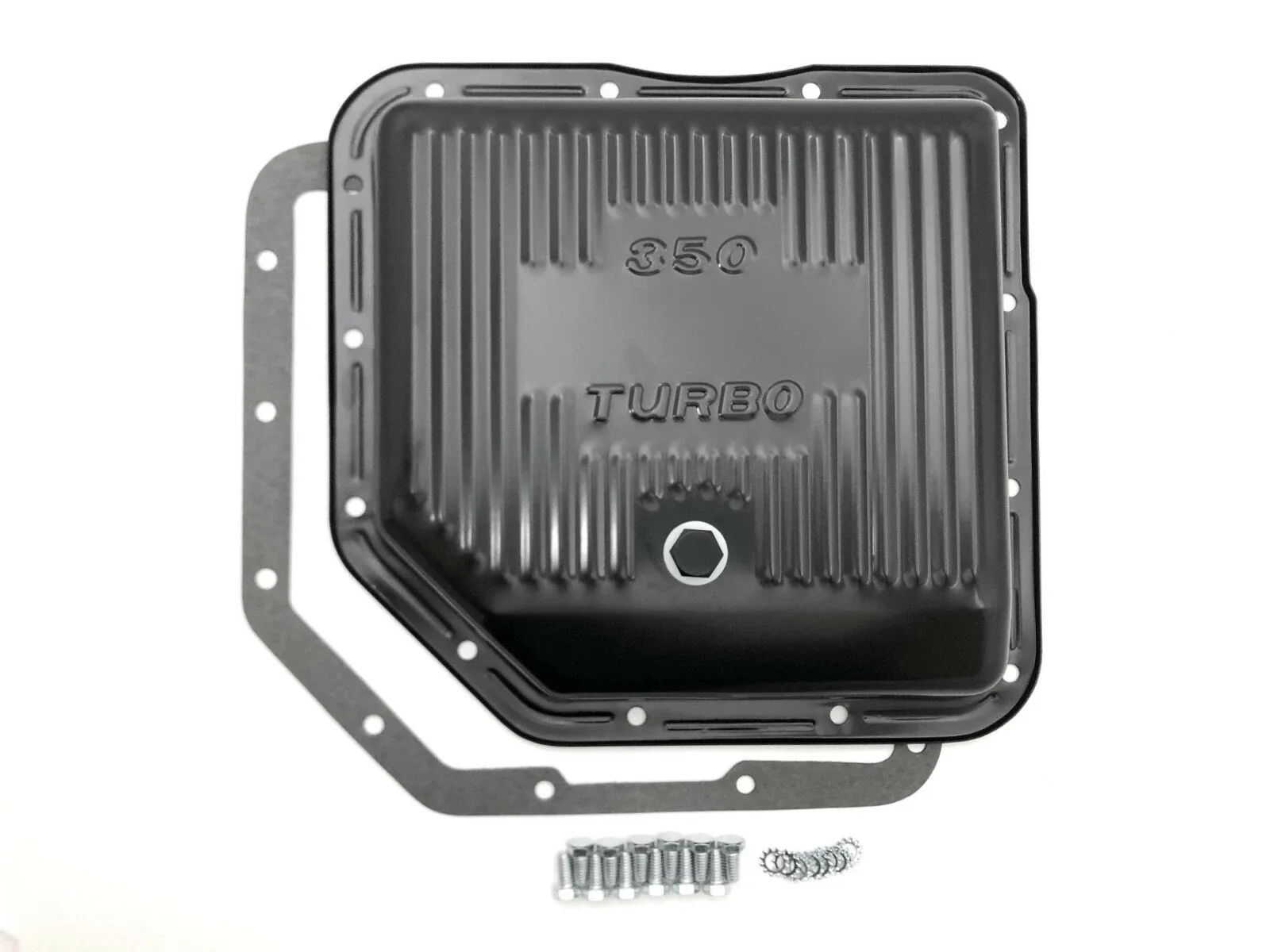 SPP TH350 (Turbo 350) Transmission Oil Pan SPPT-350PBK - Black image 2