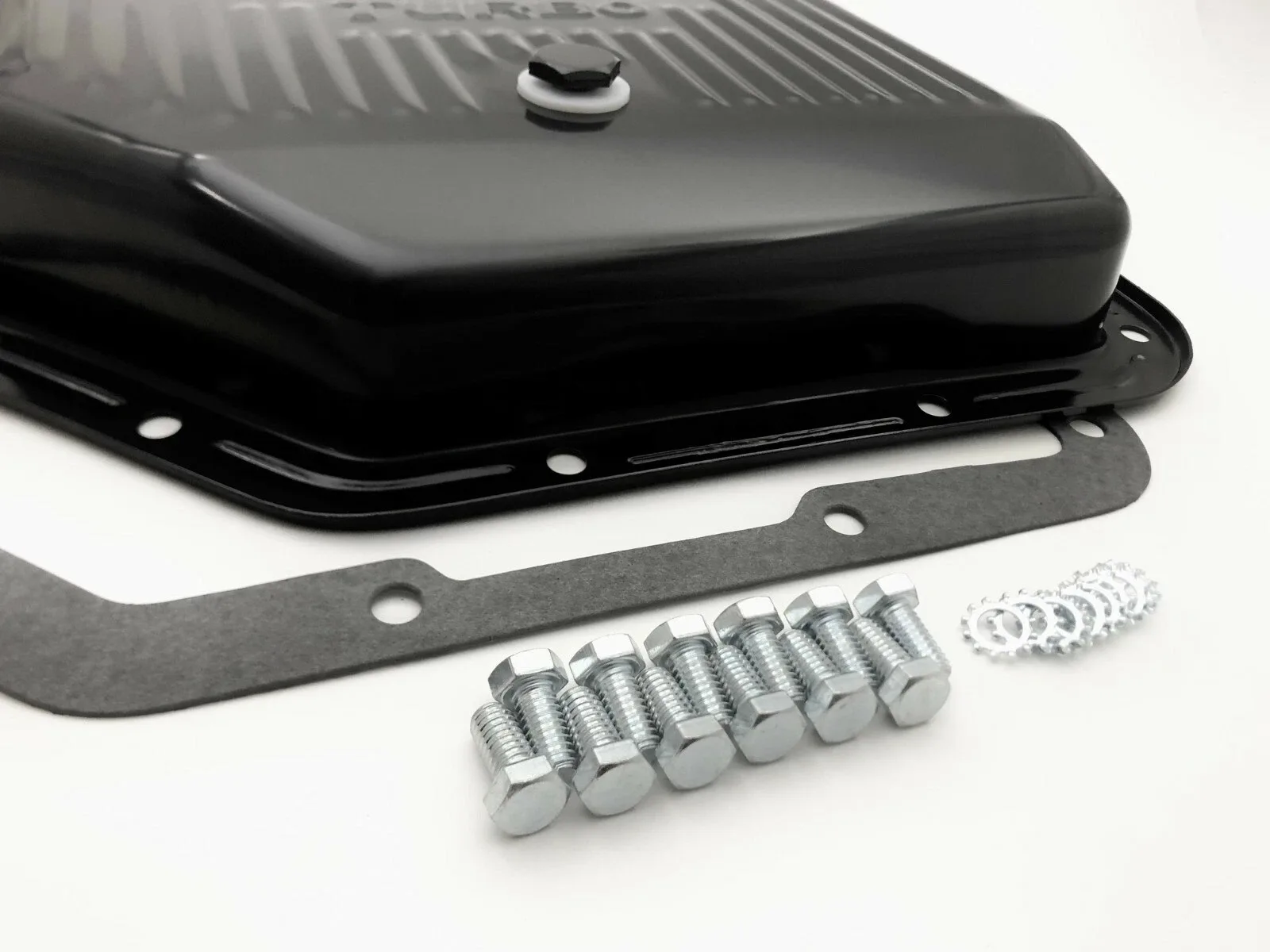 SPP TH350 (Turbo 350) Transmission Oil Pan SPPT-350PBK - Black image 4