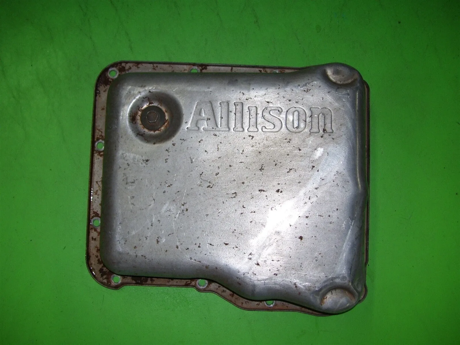 2002 Chevrolet GMC 6.6L Duramax Allison Transmission Oil Pan image 2
