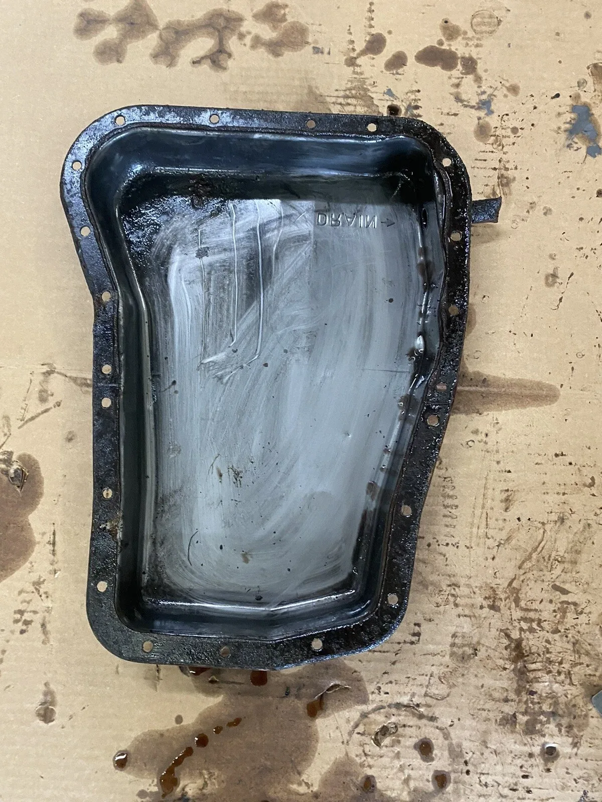 1962 GM Hydra Matic Transmission Oil Pan ML5E34(a) image 2