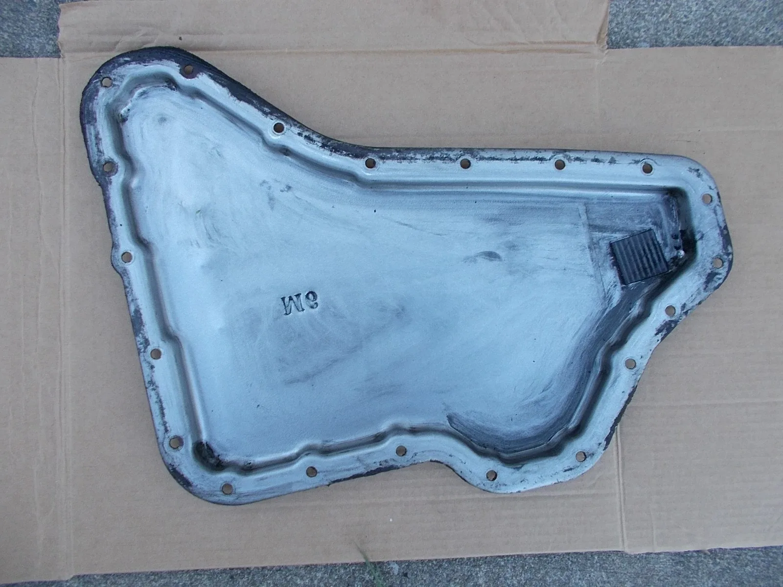 Oldsmobile Intrigue Transmission Fluid Oil Pan Stock Used 98 99 00 OEM 4T65-E image 2