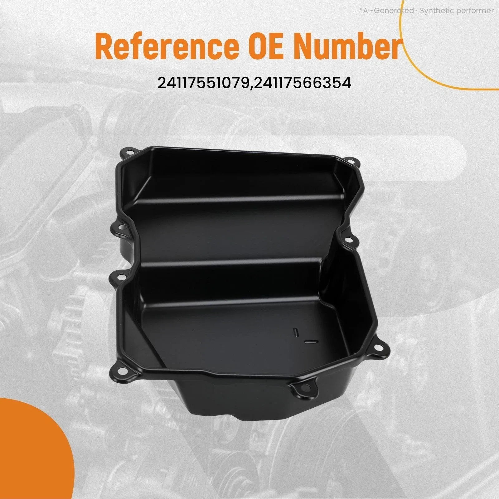 Direct Replacement Transmission Oil Pan for Mini Countryman 2011-2016 image 4