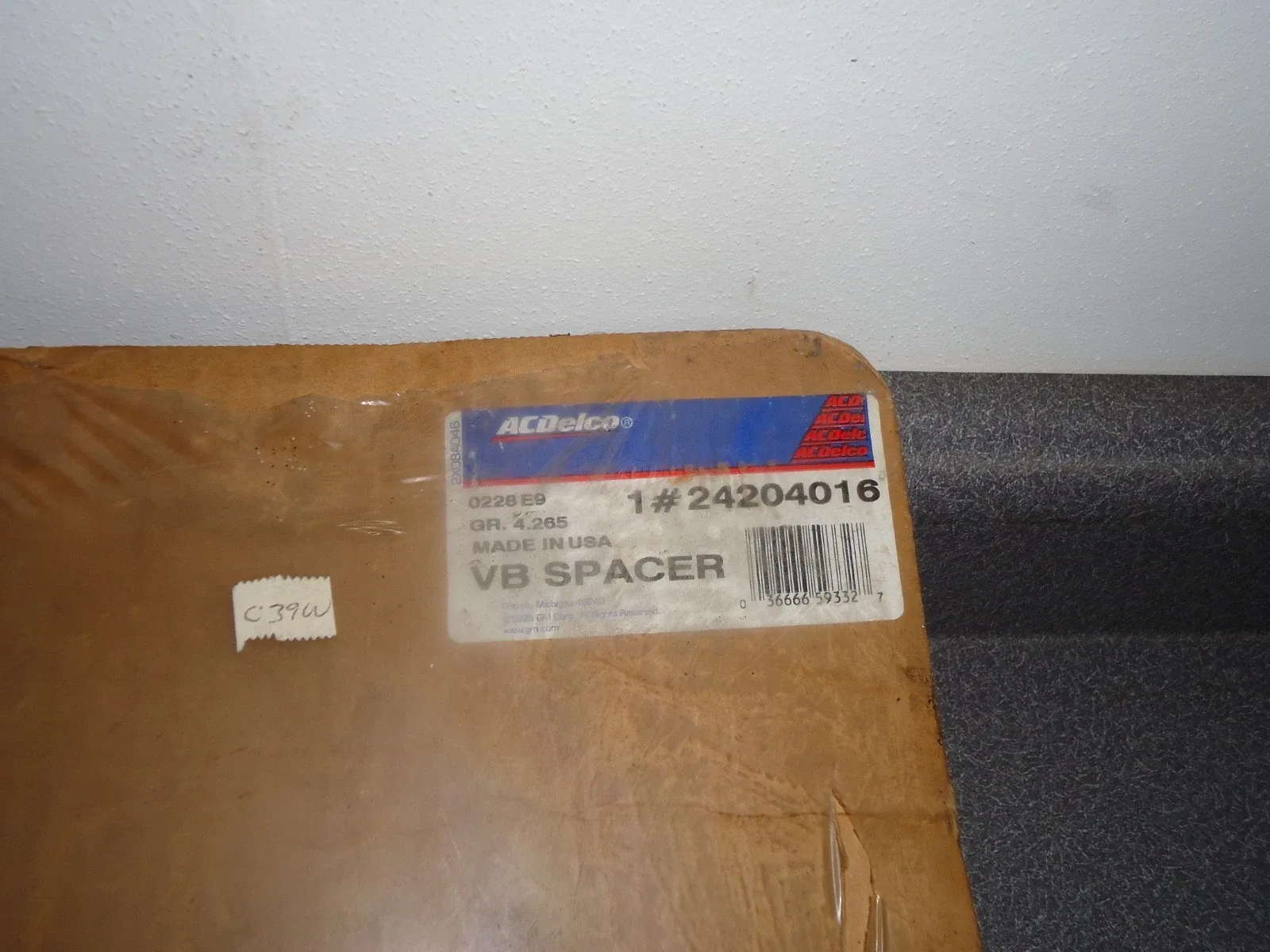 New NOS OEM GM AcDelco Automatic Transmission Valve Body Spacer Plate 24204016 image 2