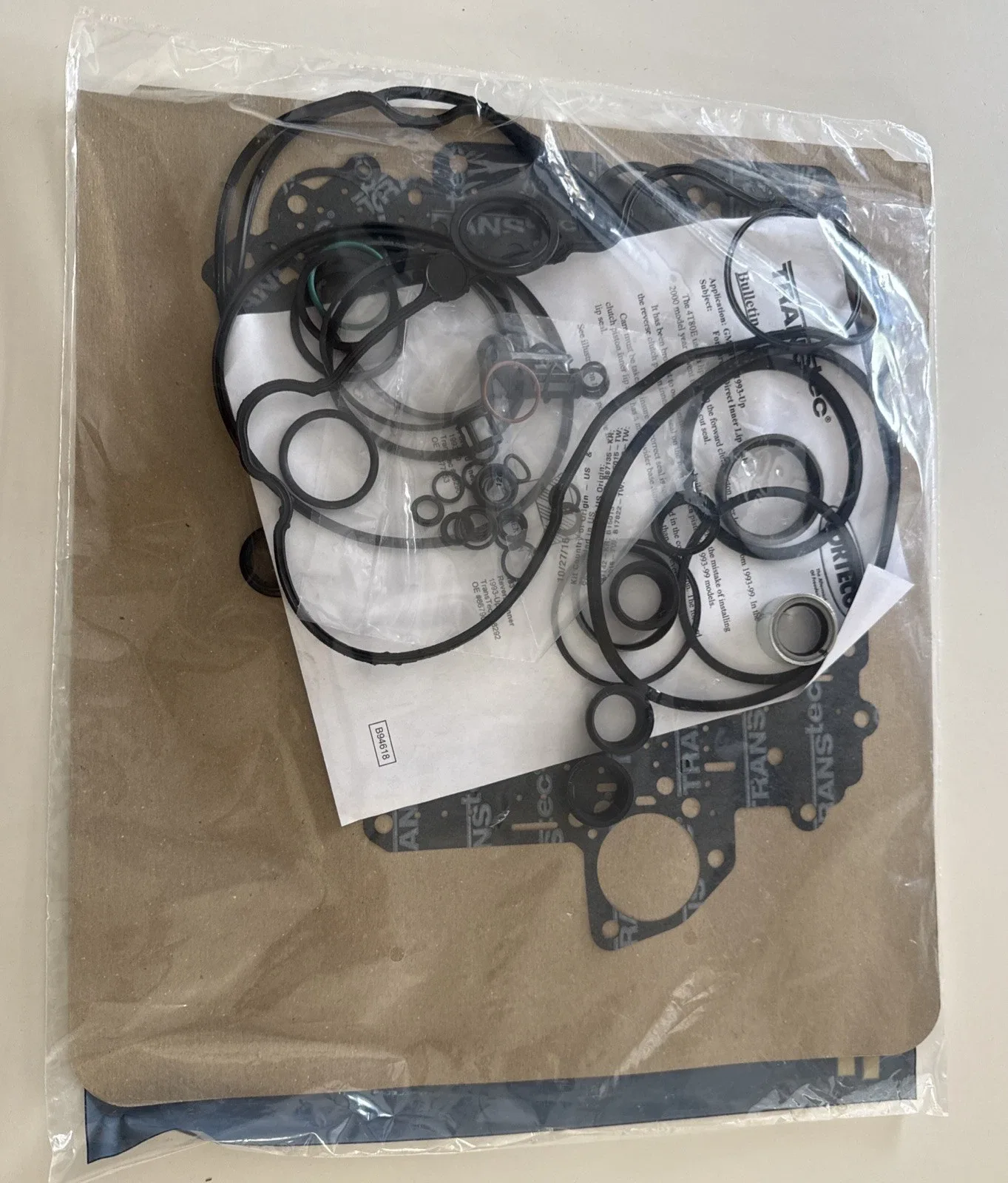 1993+ GM & Cadillac 4T80E Rebuild Overhaul Kit 94002EW image 2
